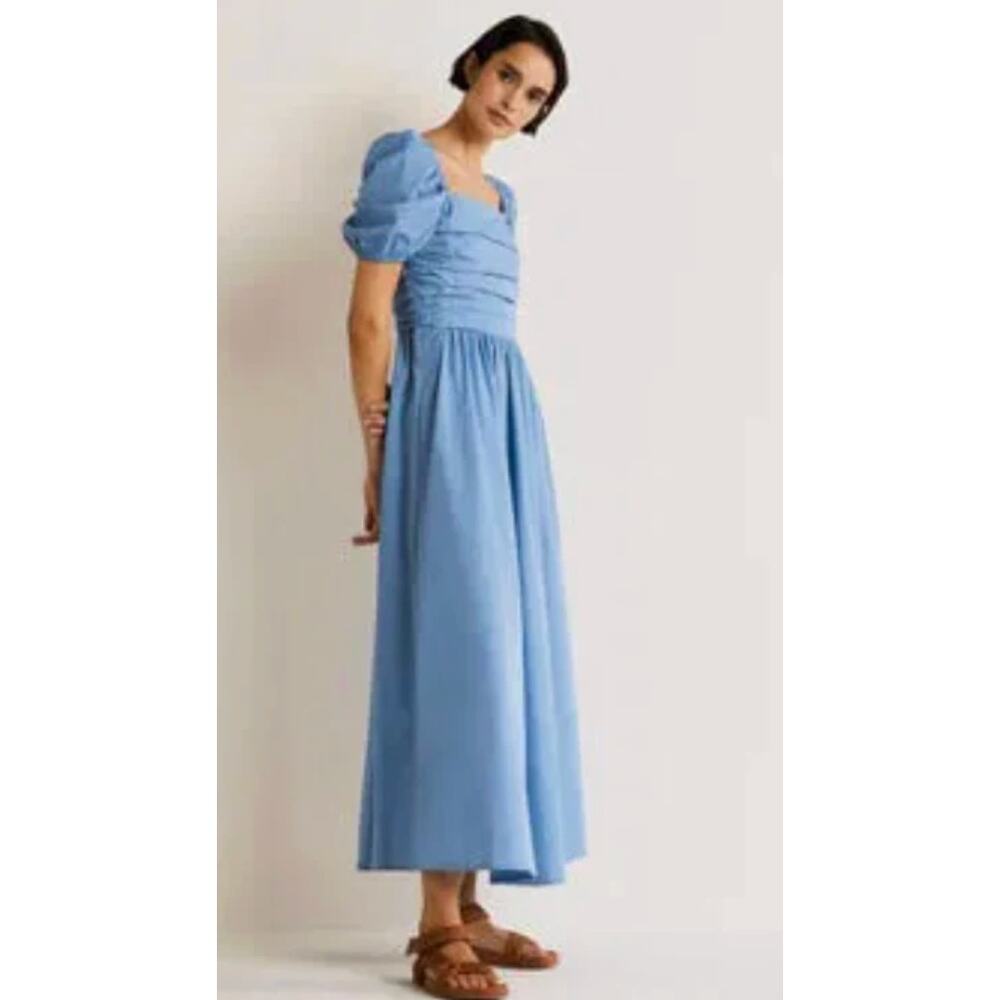 Boden Ruched Bodice Midi Dress size 8 - Picture 6 of 6